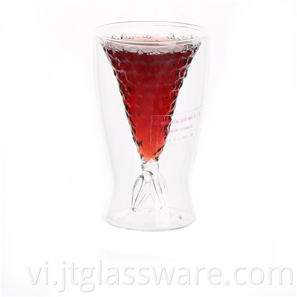 Beautiful Fish Wine Glass Cup